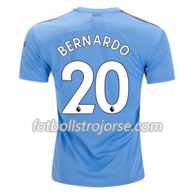 Manchester City Matchtröjor Bernardo 20 Hemma Fotbollströja 2019-2020